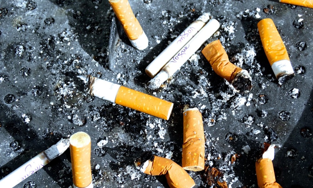 Palenie szlugów jest jednym z bardziej katastrofalnych nałogów