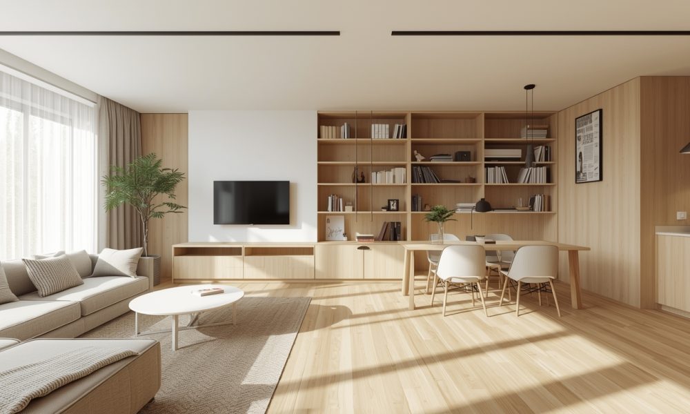 Jak rozsądnie układać komfortowe wnętrza rodzinne i publiczne